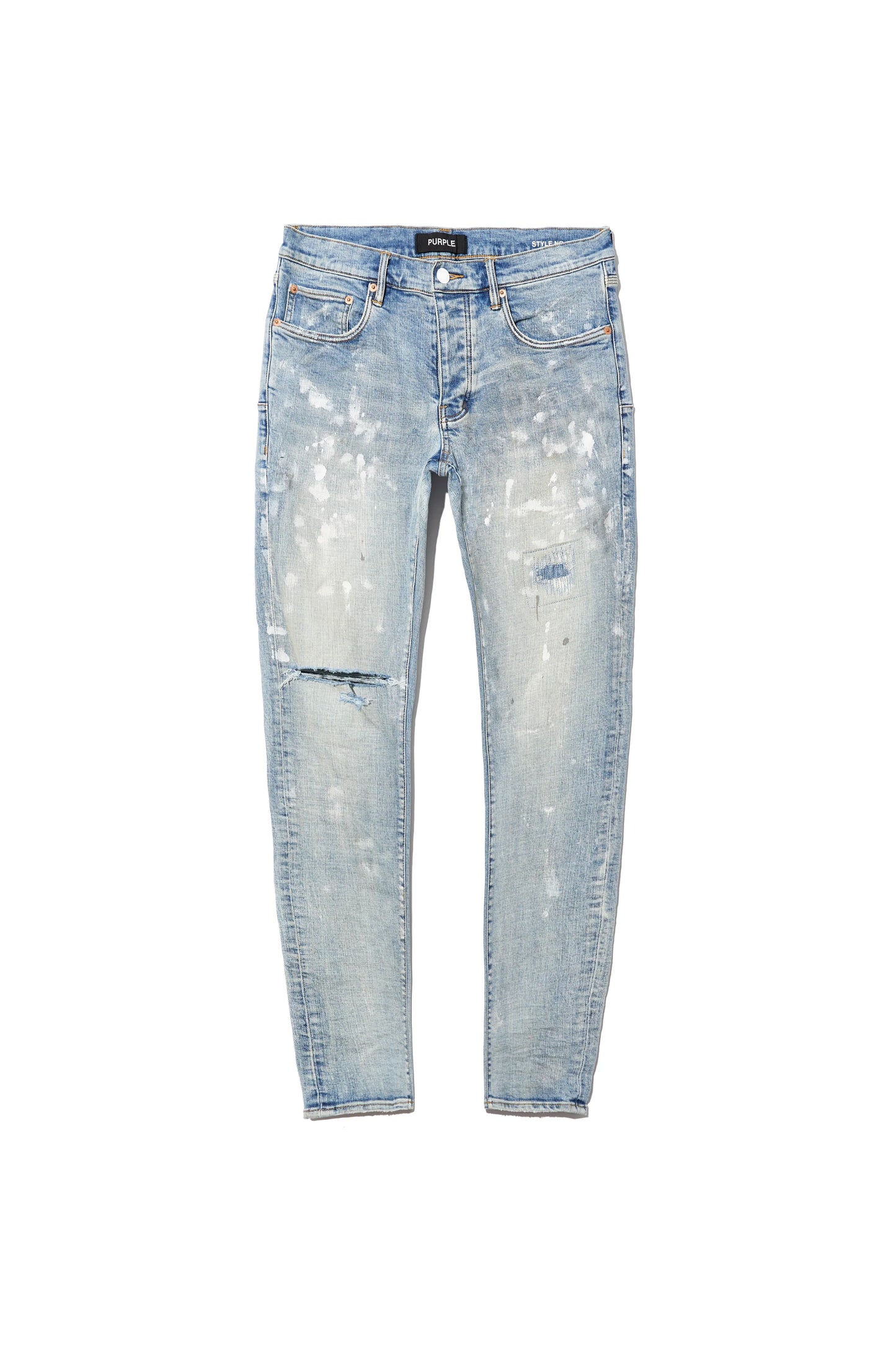 P001 Light Indigo Paint Blowout