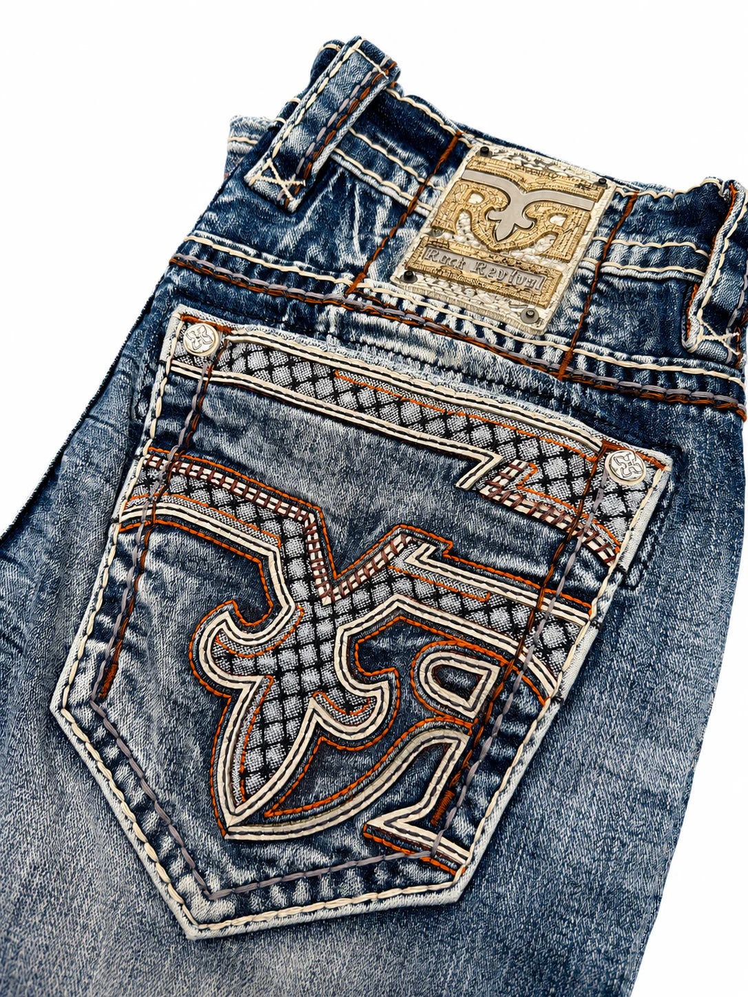 Rock Revival Men's Straight Fit Jeans