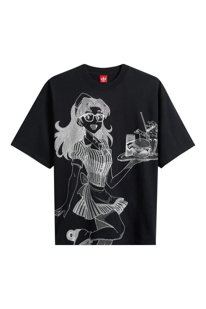 Order Up Cotton Jersey Graphic T-Shirt
ICECREAM