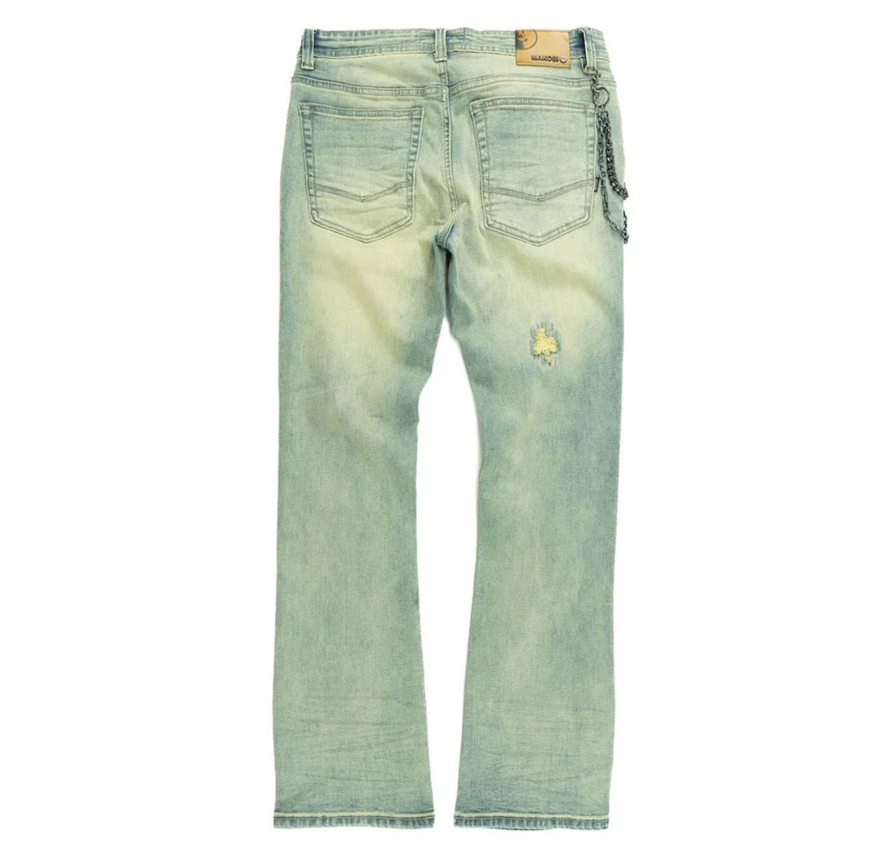 M1763 ADORNI CHAIN PANTS - DIRT