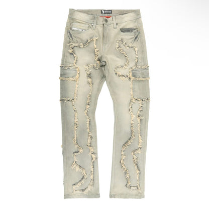 M1977 MASINO CARGO JEANS - GRAY