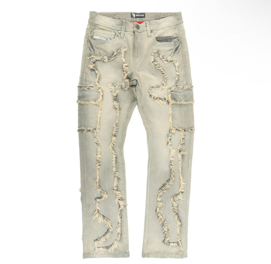 M1977 MASINO CARGO JEANS - GRAY