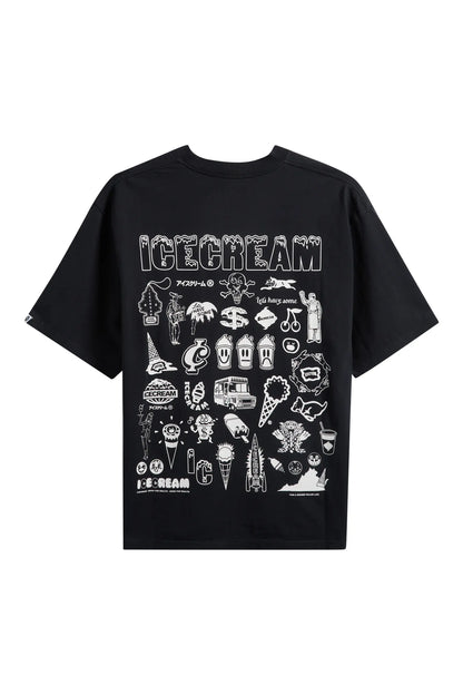 Order Up Cotton Jersey Graphic T-Shirt
ICECREAM