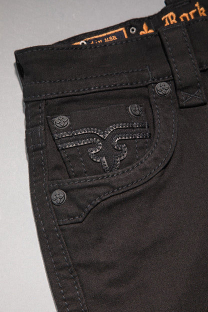 STRAIGHT JEANS IN BLACK