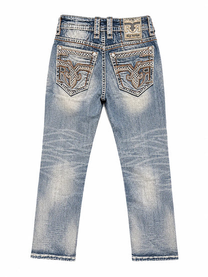 Rock Revival Men's Straight Fit Jeans