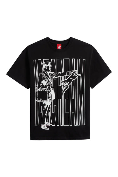 Catcha Tiger Cotton Graphic T-Shirt