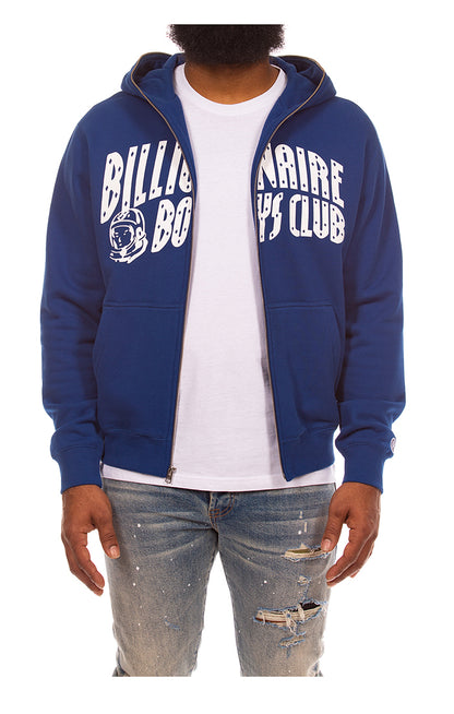 bb curve zip hoodie