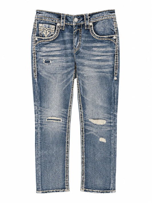 Rock Revival Men's Straight Fit Jeans