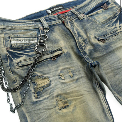 M1763 ADORNI CHAIN PANTS - VINTAGE