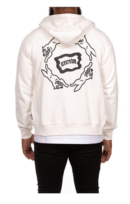 ICE CREAM ZIP UP HOODIE