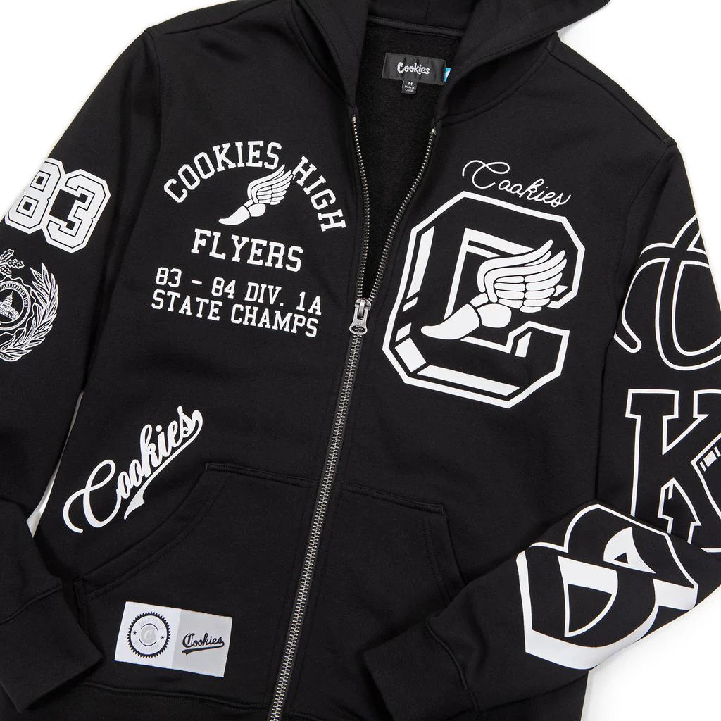 COOKIES HIGH FULL ZIP PULLOVER HOODIE