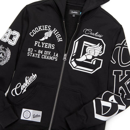 COOKIES HIGH FULL ZIP PULLOVER HOODIE